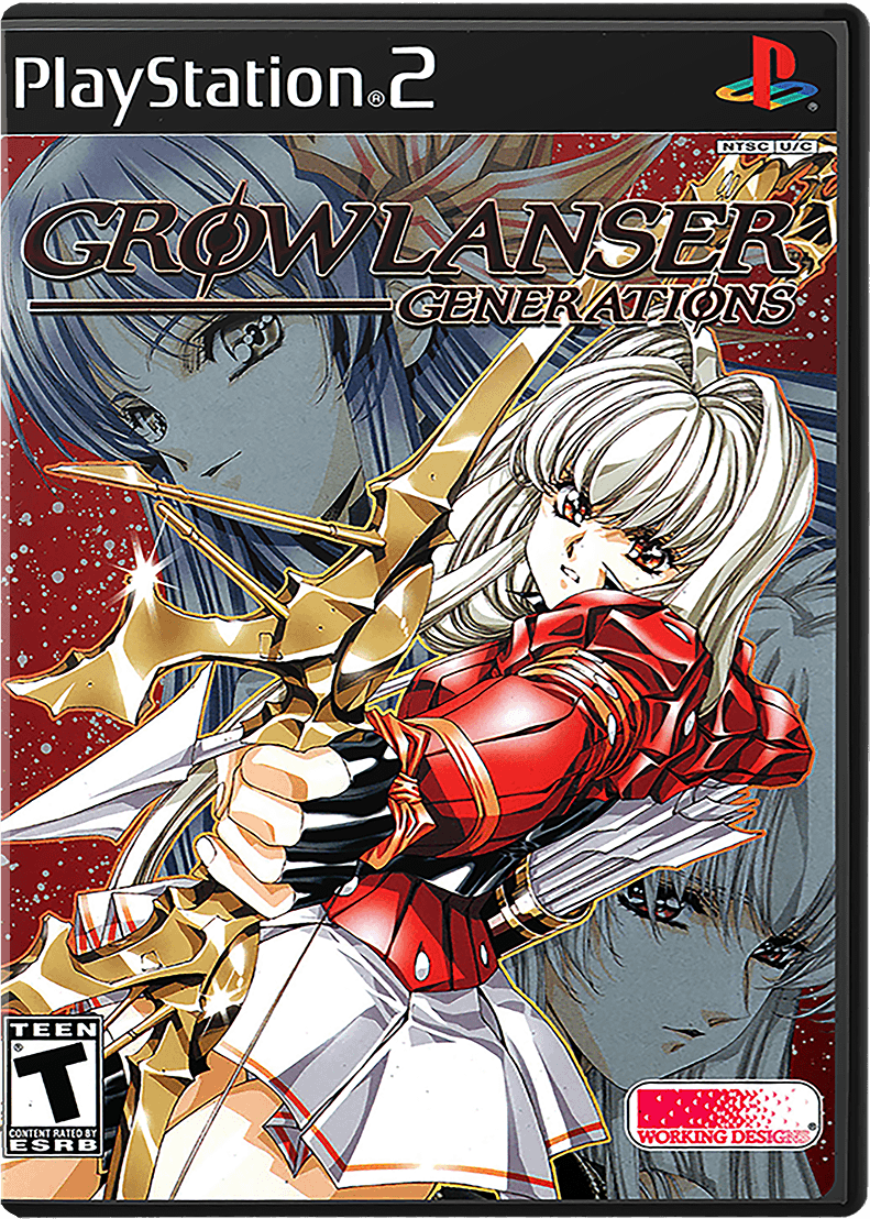 Growlanser: Generations [Deluxe Edition] box art for Playstation 2